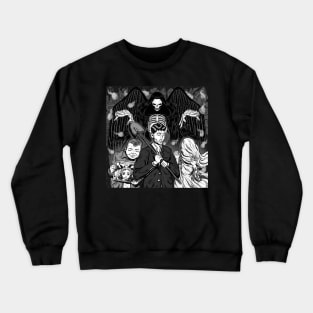 I'd give my life to be dead Crewneck Sweatshirt